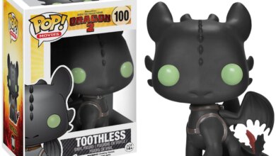 Funko Pop Movies How to Train Your Dragon 2 Toothless Figure 100