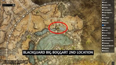 Location of Blackguard Big Boggart Elden Ring EDIT